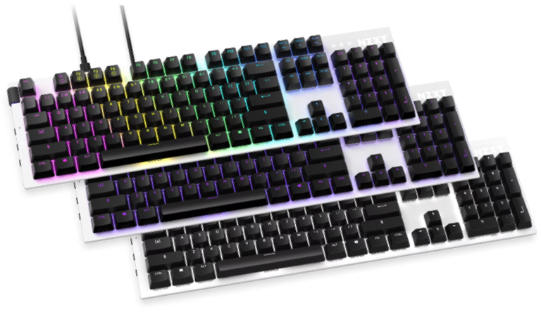 NZXT Function Mini TKL Mechanical Keyboard - KB-175US-WR- PC